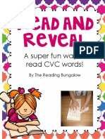 Read and Reveal: A Super Fun Way To Read CVC Words!