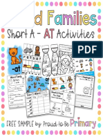 Short A - Activities: Free Sample