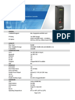 COSEC Technical Specification COSEC PATH DCFI V2