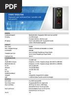 Matrix - Technical Specification - COSEC VEGA FAX