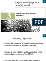 Chap03 The Analyst As A Project Manager