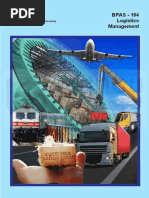 BPAS - 184 Logistics Management