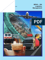 BPAS - 184 Logistics Management