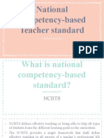 National Competency-Based Teacher Standard