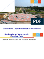 Pilani: Nanomaterial Applications in Optical Transduction