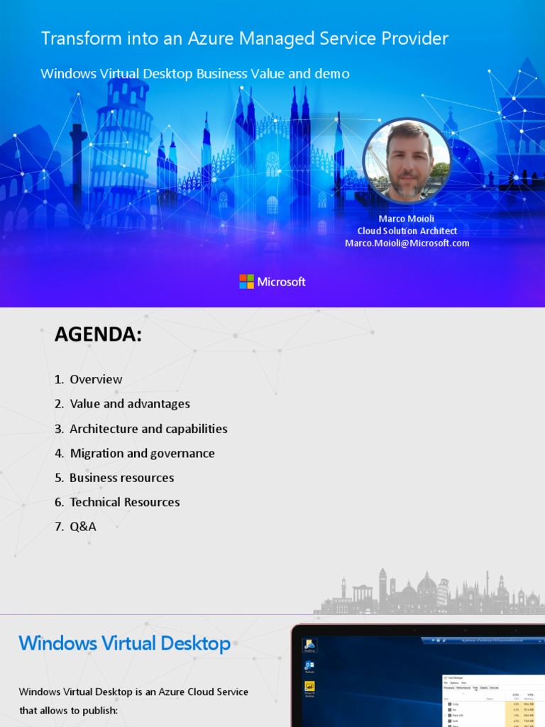 Azure Managed Windows Virtual Desktop Guide | PDF | Desktop ...