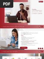 Credit Card Brochure