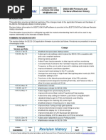 DECS-250 Firmware and Hardware Revision History