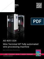 AS 4051.024 Wire Terminal WT Fully Automated Wire Processing Machine