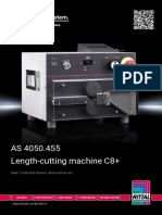 AS 4050.455 Length-Cutting Machine C8+