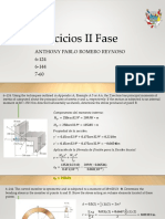 Ejercicios II Fase: Anthony Pablo Romero Reynoso 6-124 6-144 7-60