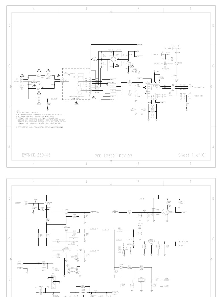 Hfe Bose Wave Radio CD Schematics en PDF