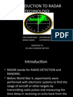 Introduction To Radar Technology