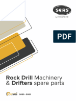 Underground Equipment & Rock Drill Machinery Spare Parts Catalogue From STOPARTS LTD