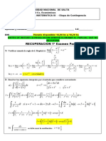 Matemática III - Resolución de ejercicios de integrales, costos y funciones
