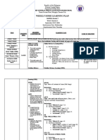 Weekly Home Learning Plan: MAPEH Grade 7