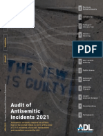 ADL Audit of Anti-Semitic Incidents 2021