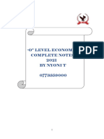 Economics O Level Module