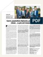 [Tribune du groupe] Mai 2022