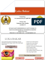 Luka Bakar Rawat Inap