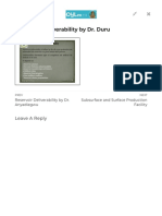 PETROLEUM PRODUCTION I (PET 306) Reservoir Deliverability by Dr. Duru - OYLex - Co