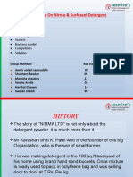 Case Study On Nirma & Surfexcel Detergent