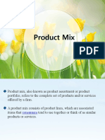 1 Product Mix