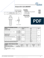 MOSFET SUBSTITUTO 13N03LA