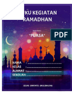 Buku Kegiatan Ramadhan - Contoh 3