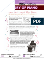 History of Piano