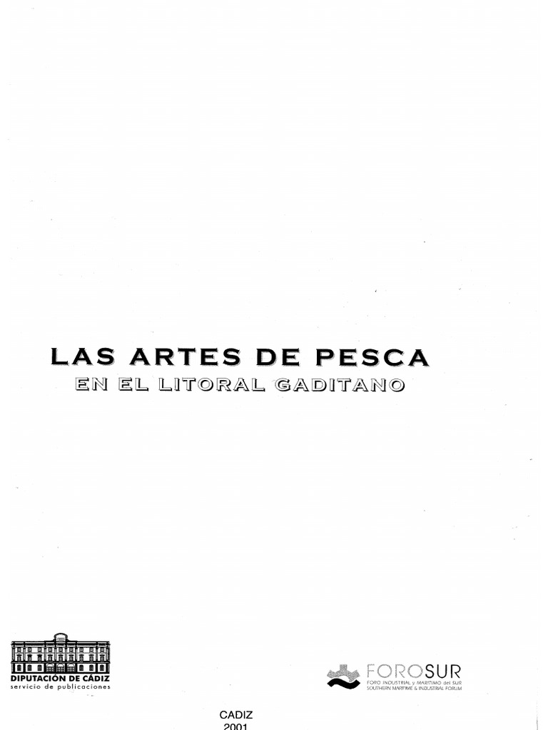 02 Las Artes de Pesca en El Litoral Gaditano Cap 5 PDF Pescado Peces y humanos