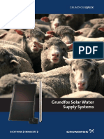 Grundfos Solar Water Supply Systems