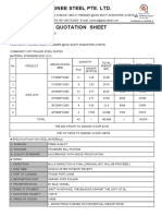 Gnee Quotation For S355 J2+N 4.27