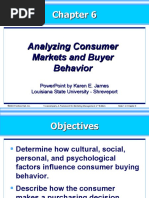 Analyzing Consumer Markets and Buyer Behavior