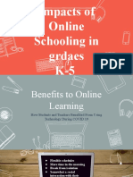 Impacts of Online Schooling