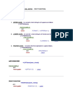 Excel Notes (Text Function)