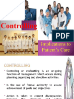 Controlling and Evaluation