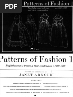Janet Arnold, Patterns of Fashion T3 1560-1620 | PDF