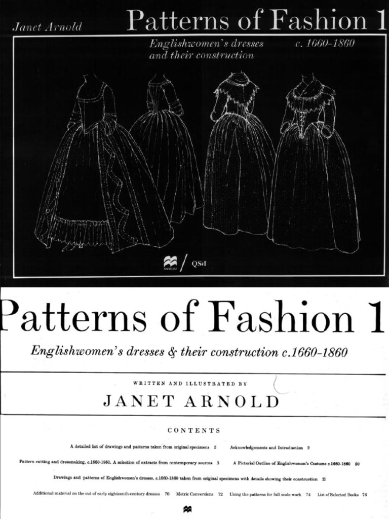 Patterns of Fashion 2: Englishwomen's Dresses and Their