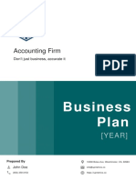 Accounting Firm Business Plan Example