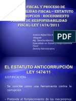 Presentacion Estatuto Anticorrupcion - Control Fiscal - 2020