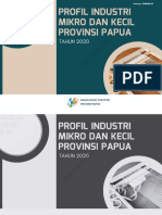 Profil Industri Mikro Dan Kecil Provinsi Papua Tahun 2020