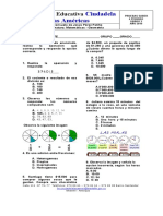 Pruebas Saber Matemáticas Periodo 4 Grado 3 - R