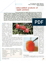Apple Pomace Value Added Products (Indian Horticulture)