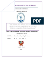 Grety Mayeci Angulo Cabrera - Licitud en La Obtención de Voz Imagen U Otros Medios en El Marco Del Derecho A La Intimidad