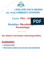 MOD 2. A 1 Introducao A Bateriologia Medica