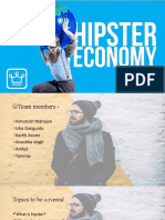 Hipster Economy Report