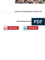 Handbook of Biopolymers and Biodegradable Plastics PDF