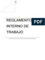 Reglamento Interno de Trabajo (RIT)