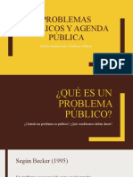 Problemas Públicos y Agenda Pública